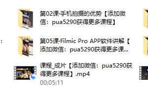 站酷《用手机拍摄专业级视频短片》