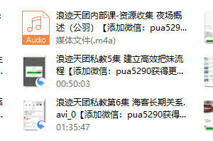 2017年浪迹《天团私教》