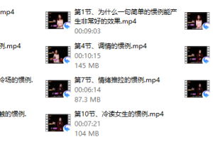 【魅力工程】话术终极指南