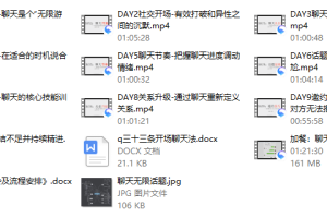 乐福老佟《聊天集训营》
