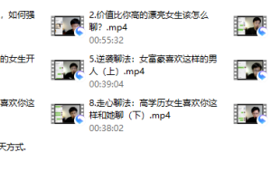 乐福情感老佟《实战聊天》