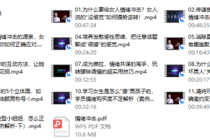 爱上情感《情绪冲击》