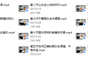 情受《极速四步聊天法》