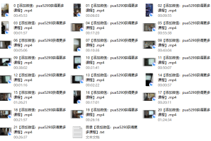 2017年《恋爱小贴士》线下视频课程