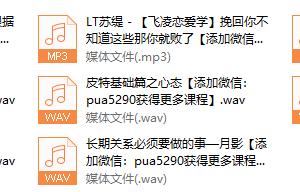 2017年飞凌团队《挽回狙击长期》