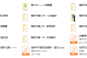 楚王情感《魅惑术》，男魅情感《魅惑术》