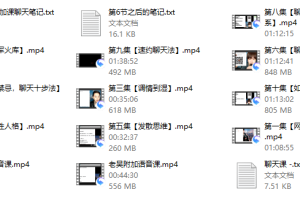 时代最强聊天课-偷心神聊
