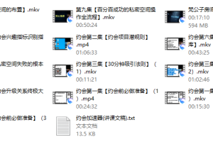 时代最强约会课