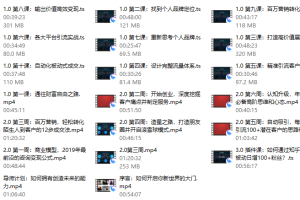 泽宇   导师计划 打造个人商业定位，产品化核心能力并持续变现
