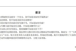 《把妹危机处理术》