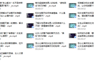 爱上情感：聊天达人（从小白快速变身聊天高手）