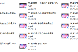 白鸭《核心魅力炼成-训练课》