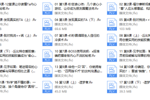 读心术（视频 18课）