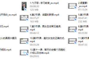 牵手丘比特《勺子哥课程学习》