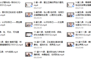 许蓝方博士：《正确认识爱与性～陪你长大》