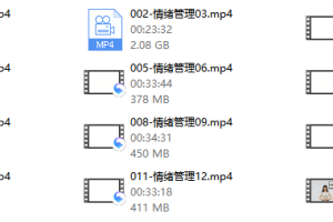 海蓝老师情绪沟通管理（线上视频课）